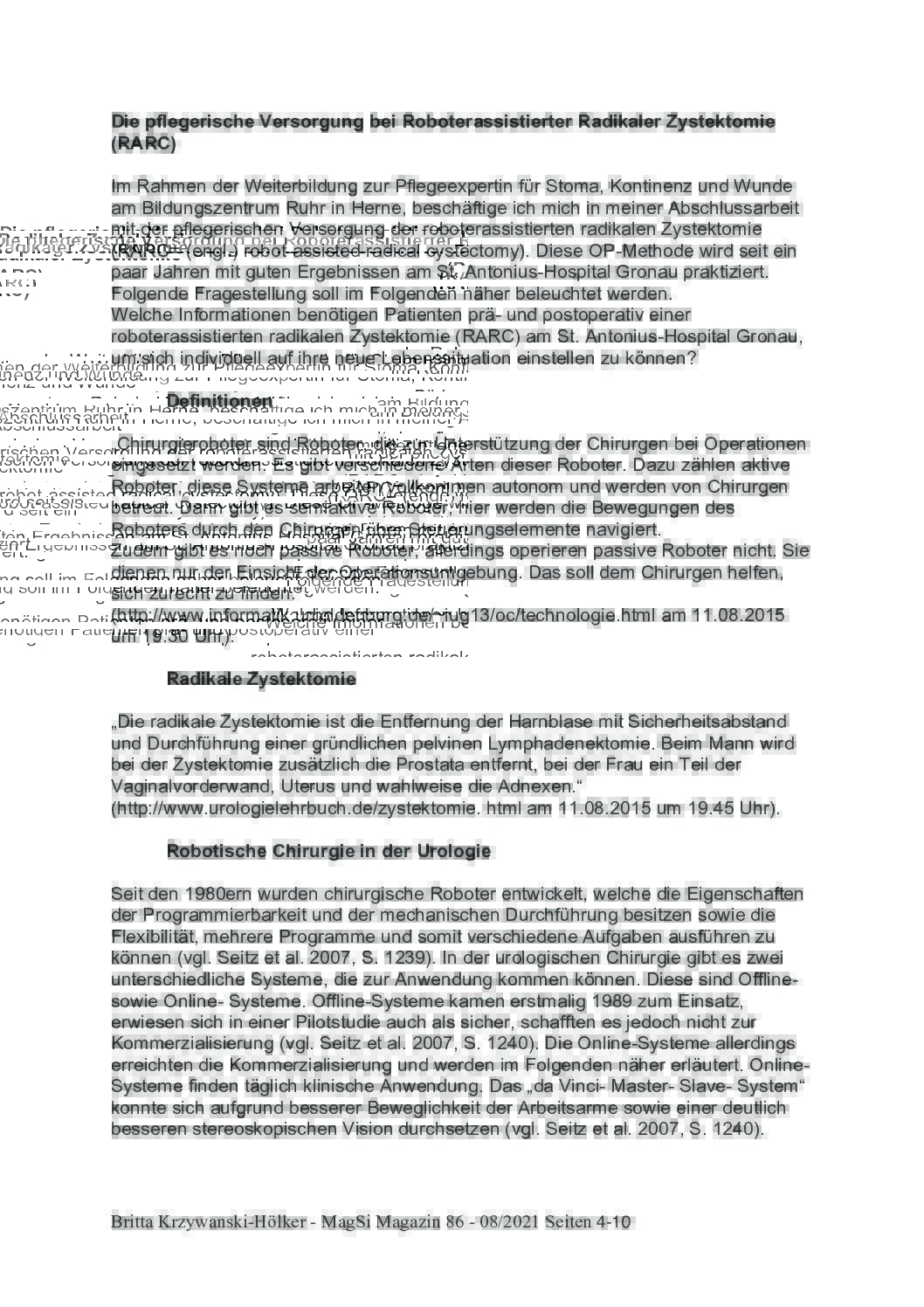 FA_DiePflegerischeVersorgungRoboterassistierterRadikalerZystektomie