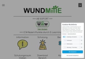 Screenshot Wundmitte